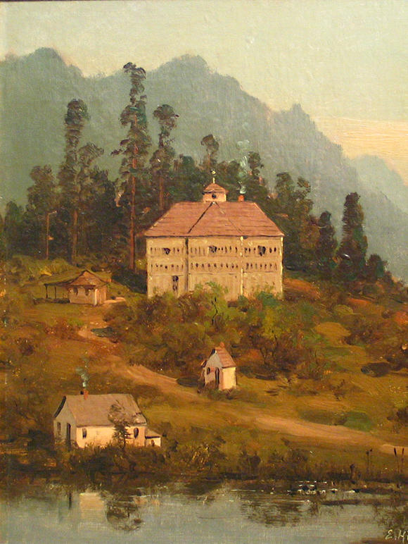 Bonhams : E. Hill (American, Late 19th Century) Sheridan's blockhouse ...