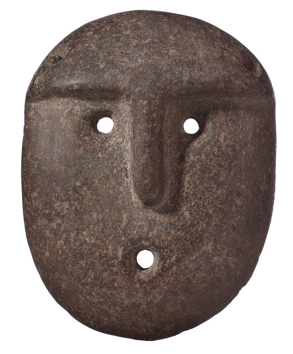 Bonhams : Alamito Stone Mask, Northwest Argentina ca. A.D. 200 - 700