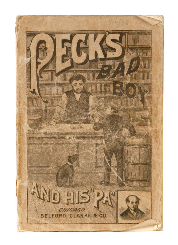 Bonhams : PECK, GEORGE. Peck's Bad Boy and his Pa. Chicago: Belford ...