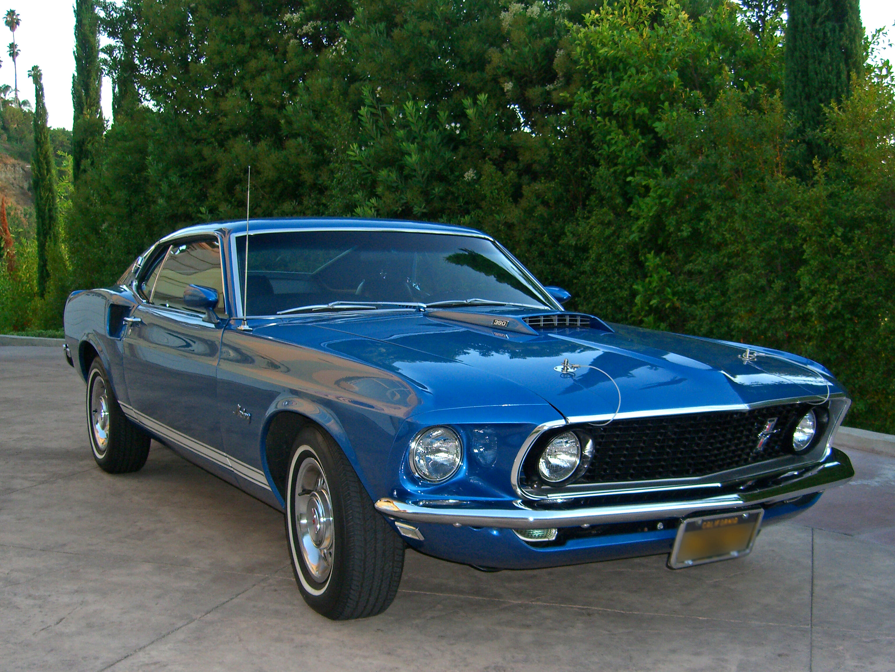 1969 Ford Mustang GT 390 Sports Roof Coupe Chassis no. 9T02S134754 ...