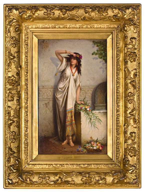 Bonhams : A Berlin Porcelain Plaque