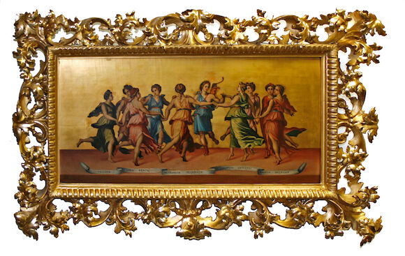 Bonhams : After Baldassare Peruzzi Apollo dancing with the nine muses ...