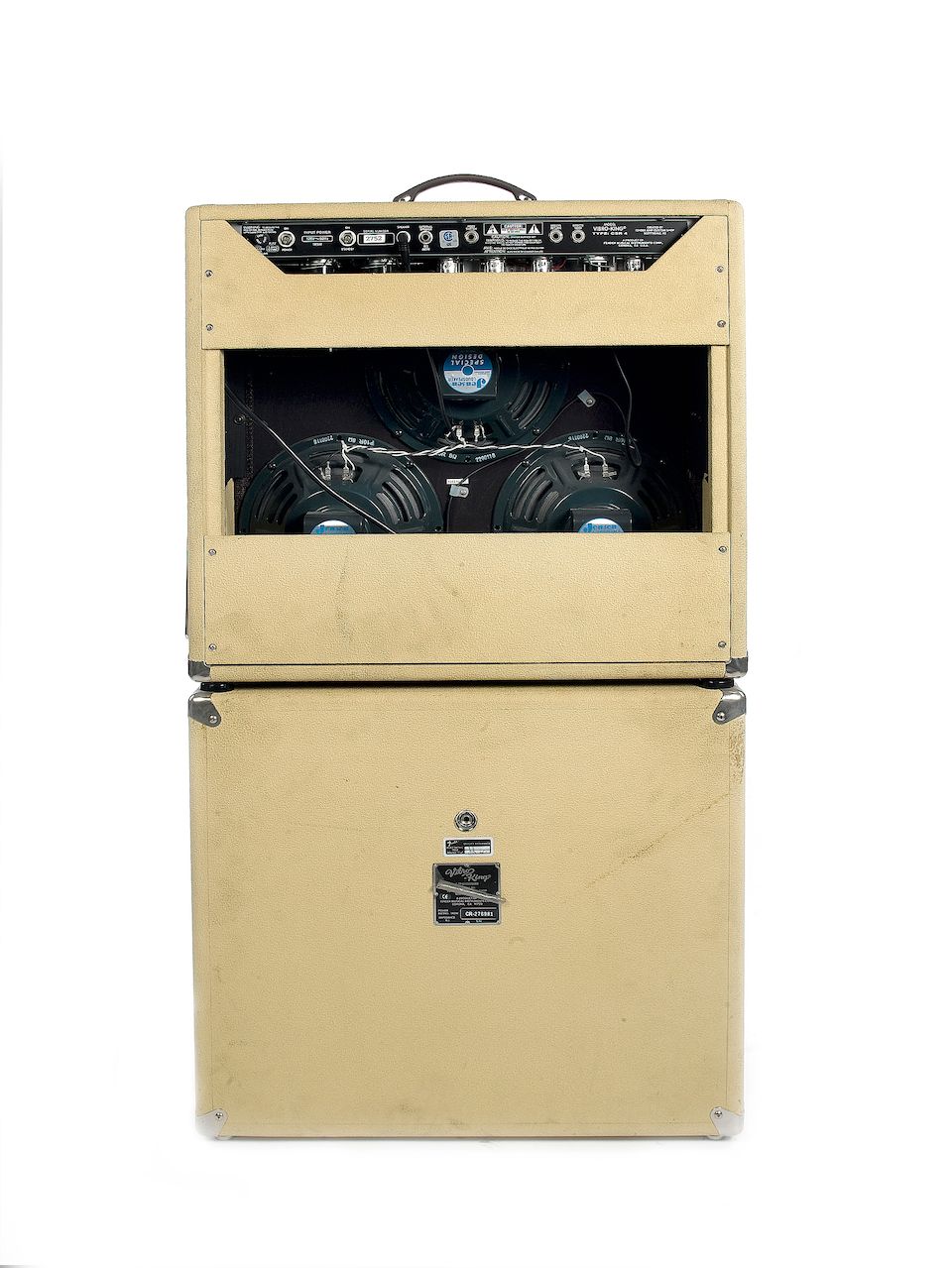 Bonhams A 2001 Fender Vibro King CSR4 with extension speaker Serial No. 2752, 2