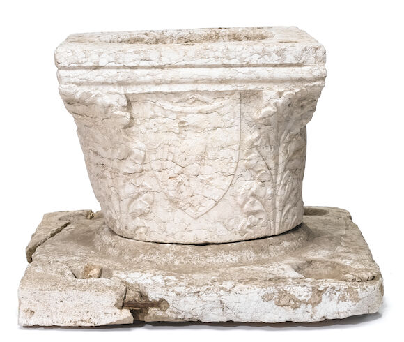 Bonhams : An Italian Renaissance marble wellhead probably Venetian 15th ...