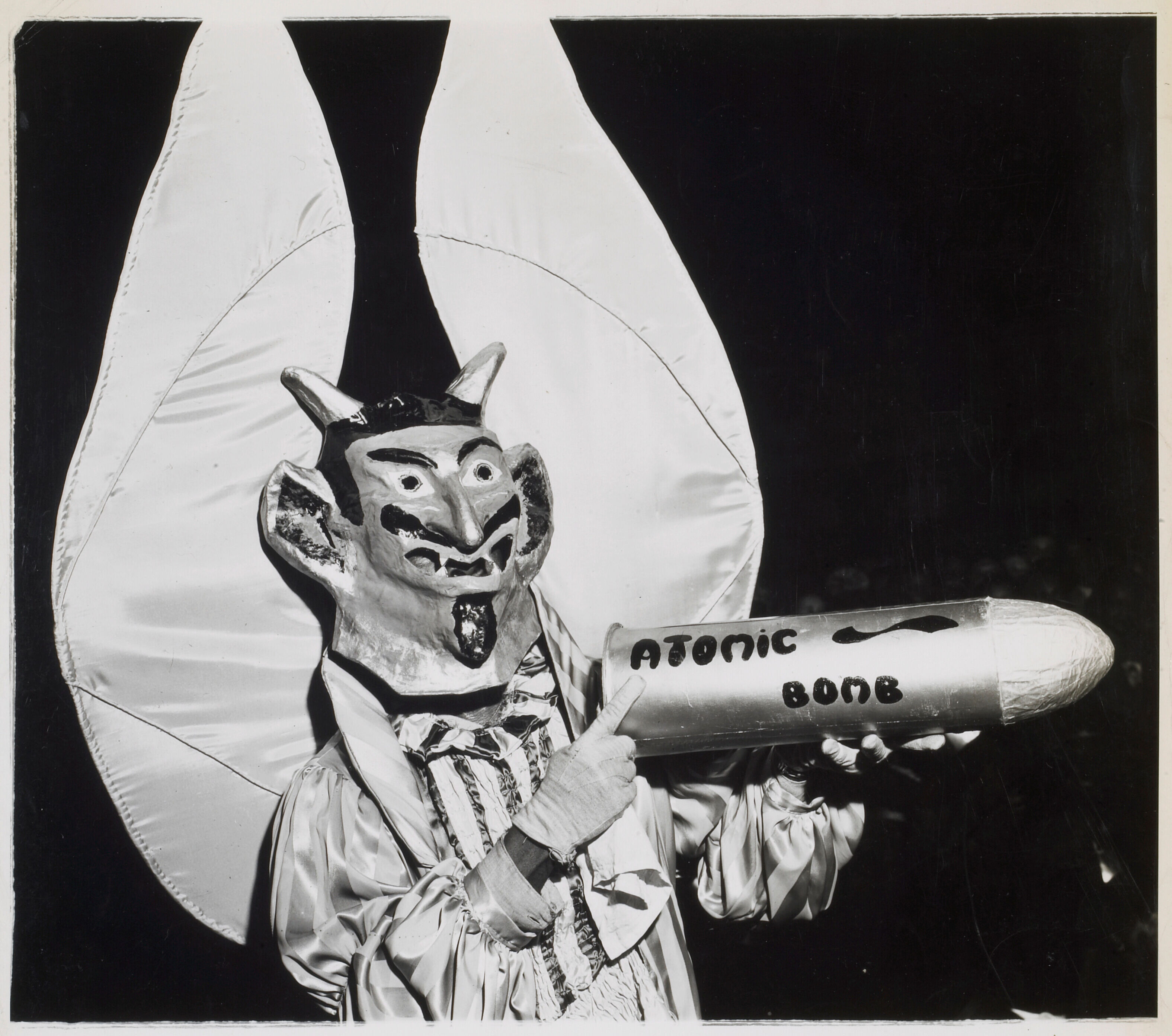 Devil with Atomic Bomb