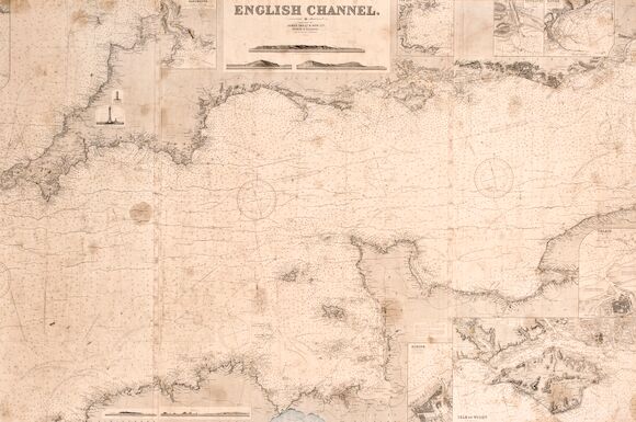 Bonhams : A chart of the English Channel