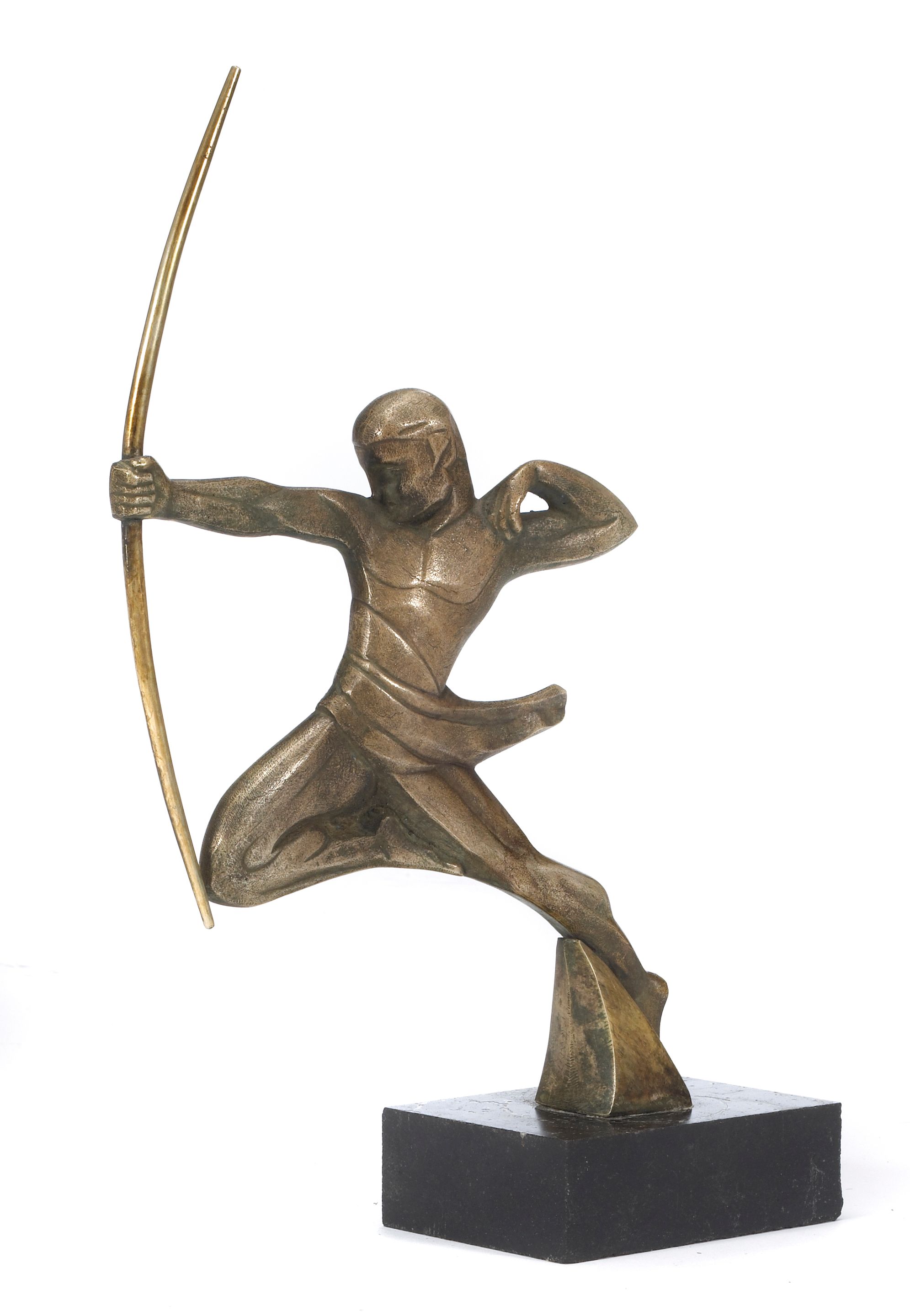 Bonhams Cars : An Art Deco Archer mascot, French, circa 1920,