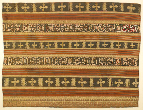 Bonhams : A ceremonial skirt (tapis) Abung people, South Sumatra, 19th ...