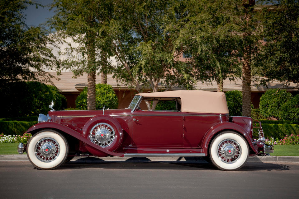 Bonhams : 1932 Packard DeLuxe Eight 904 Individual Custom Convertible ...