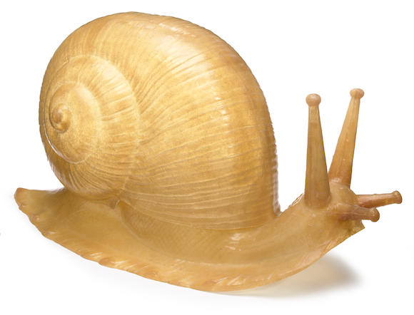 Bonhams : A Tony Duquette illuminated cast resin ghost snail sculpture ...