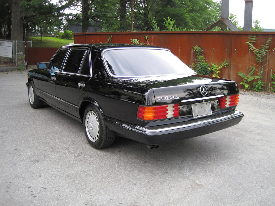 Bonhams 1987 Mercedes Benz 560 Sel Sedan Chassis No Wdbca3909ha