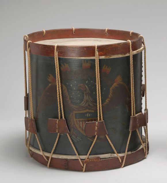 Bonhams A Pennsylvania militia snare drum by Thomas Pringhurst