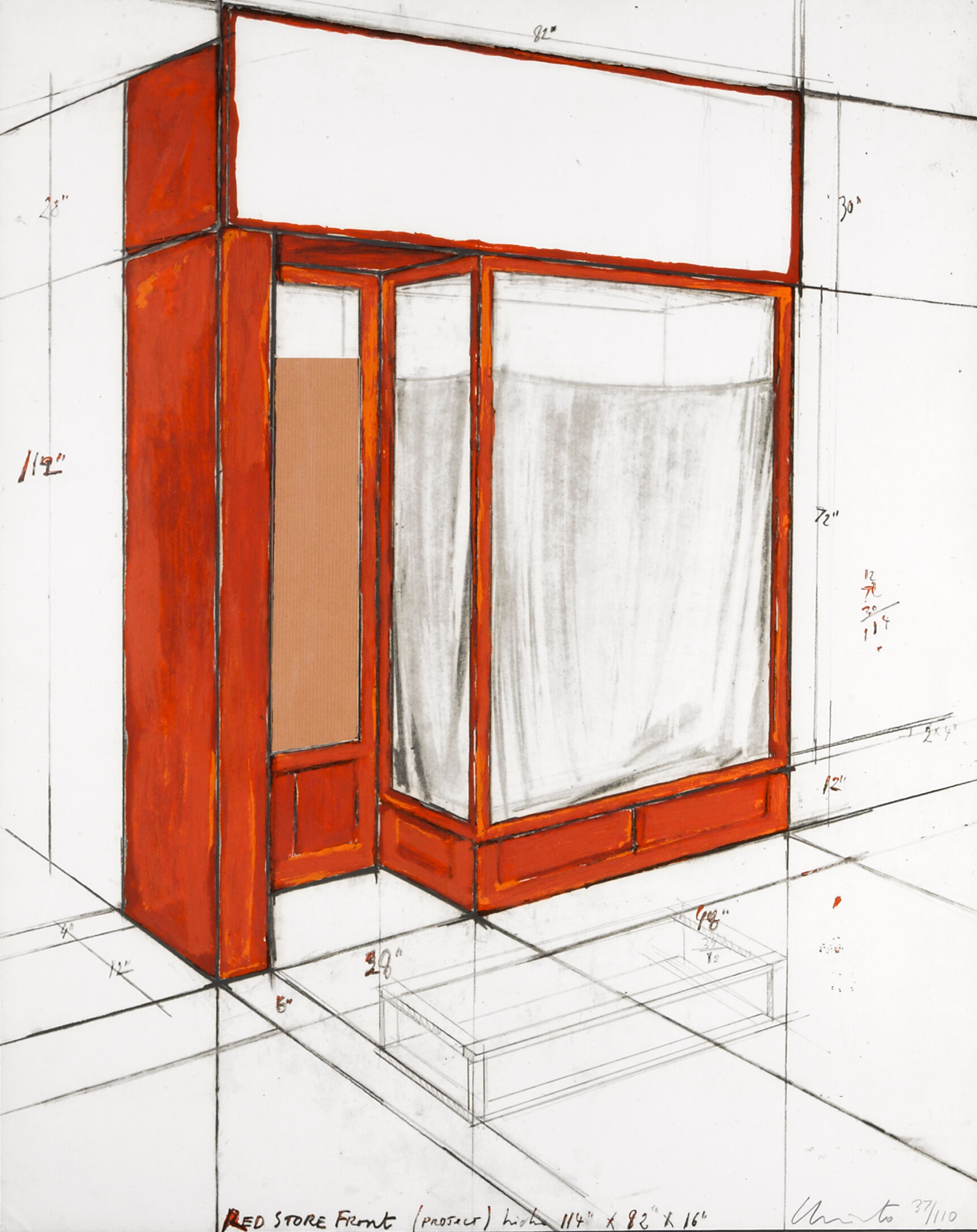 Red Store Front, Project