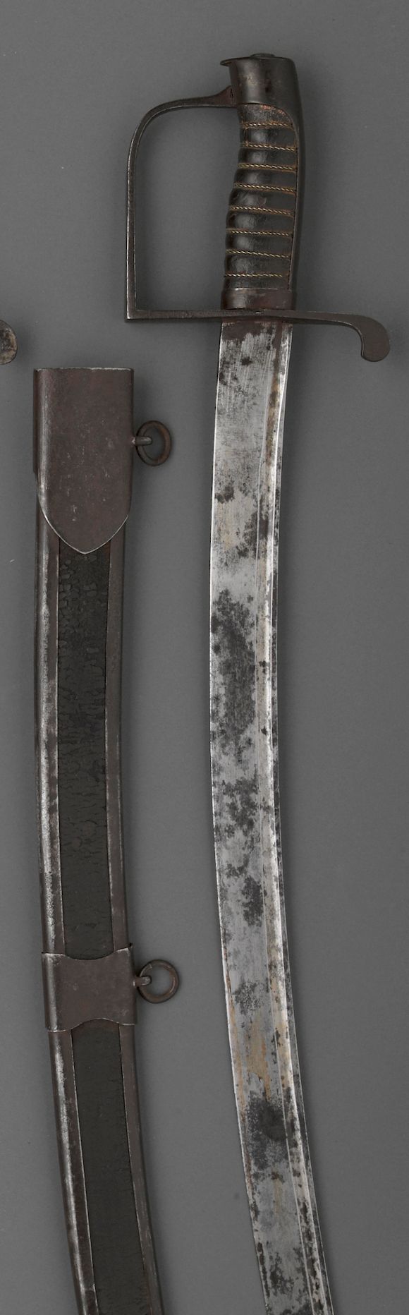 Bonhams A U.S. Model 1807 dragoon saber by William Rose & Sons