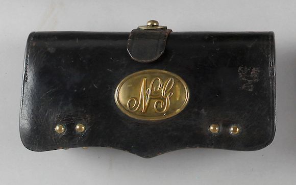 Bonhams : A National Guard Frazier's Patent cartridge box by McKenney ...