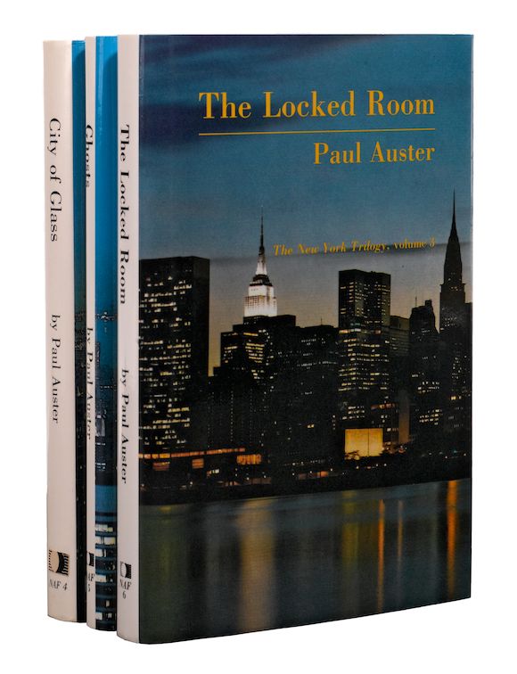 Bonhams AUSTER, PAUL. The New York Trilogy City of Glass; Ghosts; The