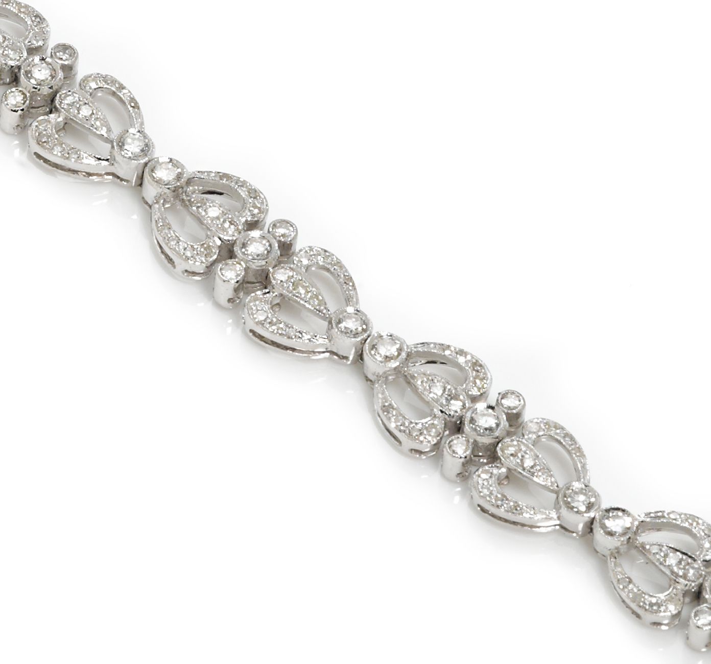 A diamond bracelet