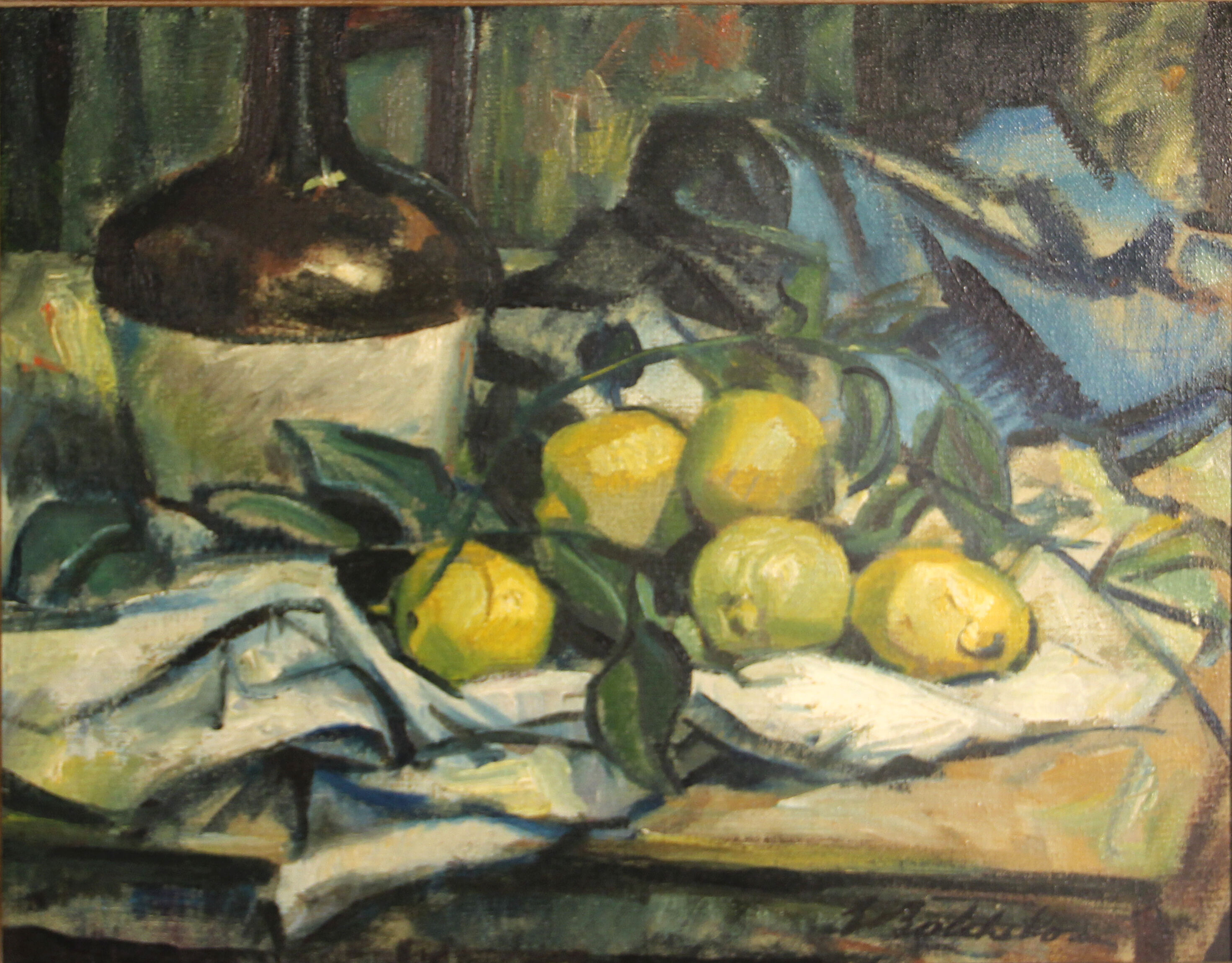 Five Lemons With A Jug