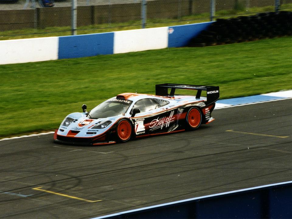 Bonhams The Ex Gtc Gulf Team Davidoff The Final Example Produced 1997 Mclaren F1 Gtr Longtail Fia Gt Endurance Racing Coupe Chassis No 028r