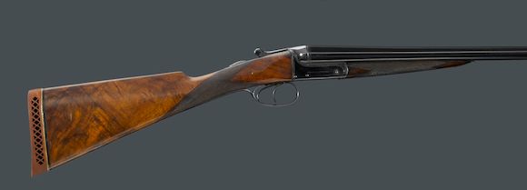 Bonhams : A 12 gauge English boxlock ejector gun by Joseph Lang & Sons