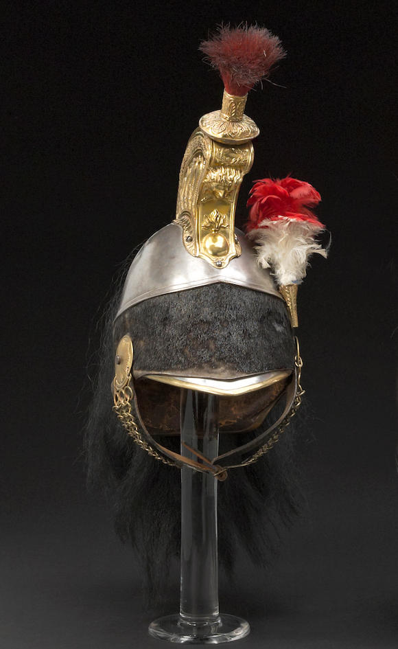 Bonhams : A French Pattern 1858 cuirassier's helmet