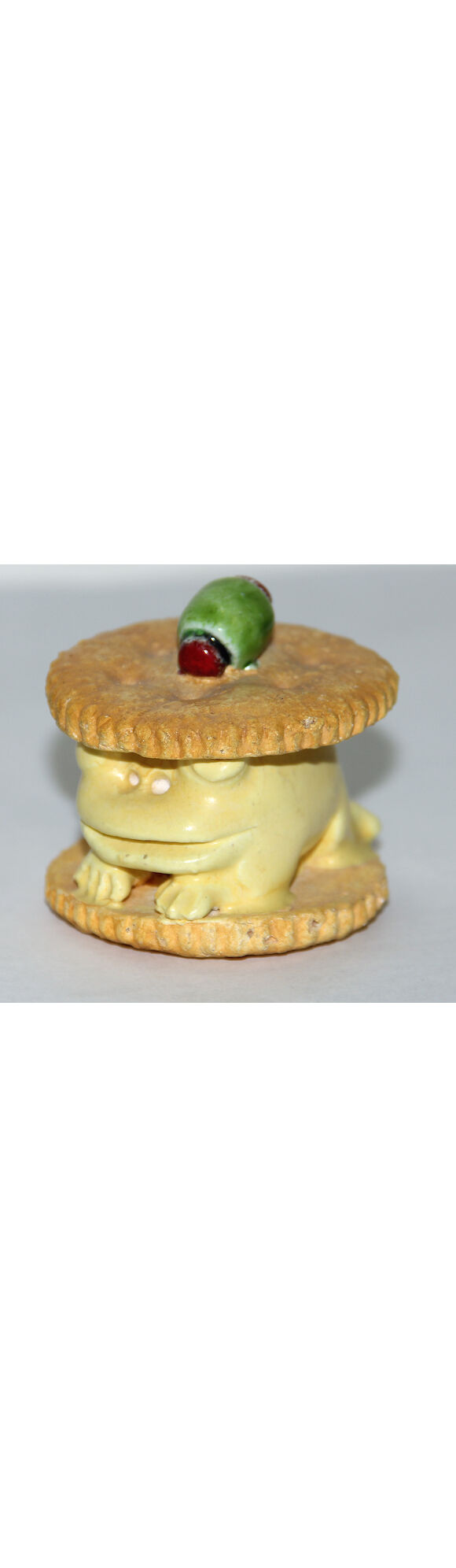 Bonhams David James Gilhooly (American, born 1943) Cheez Whiz Frog on