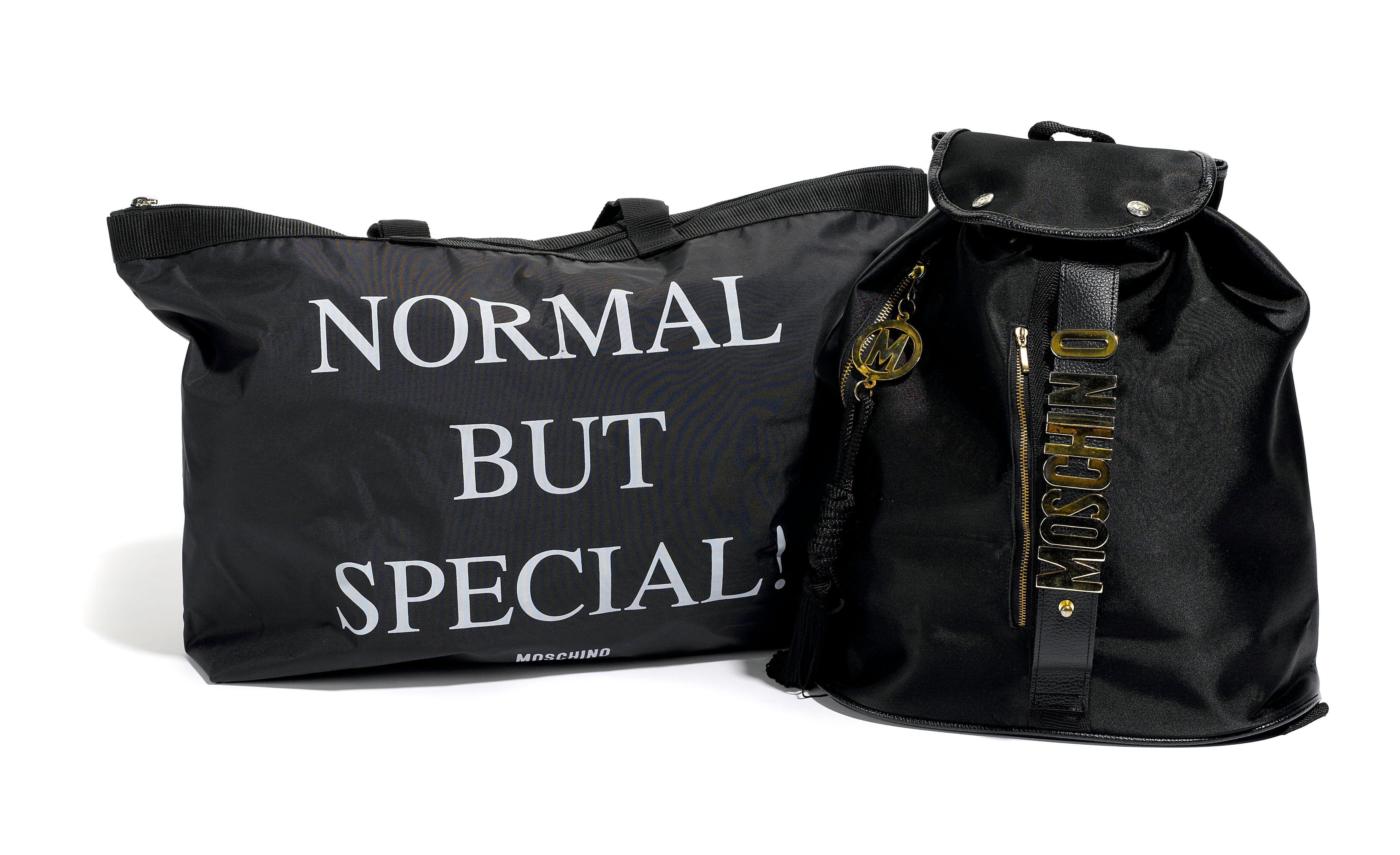 A Moschino backpack