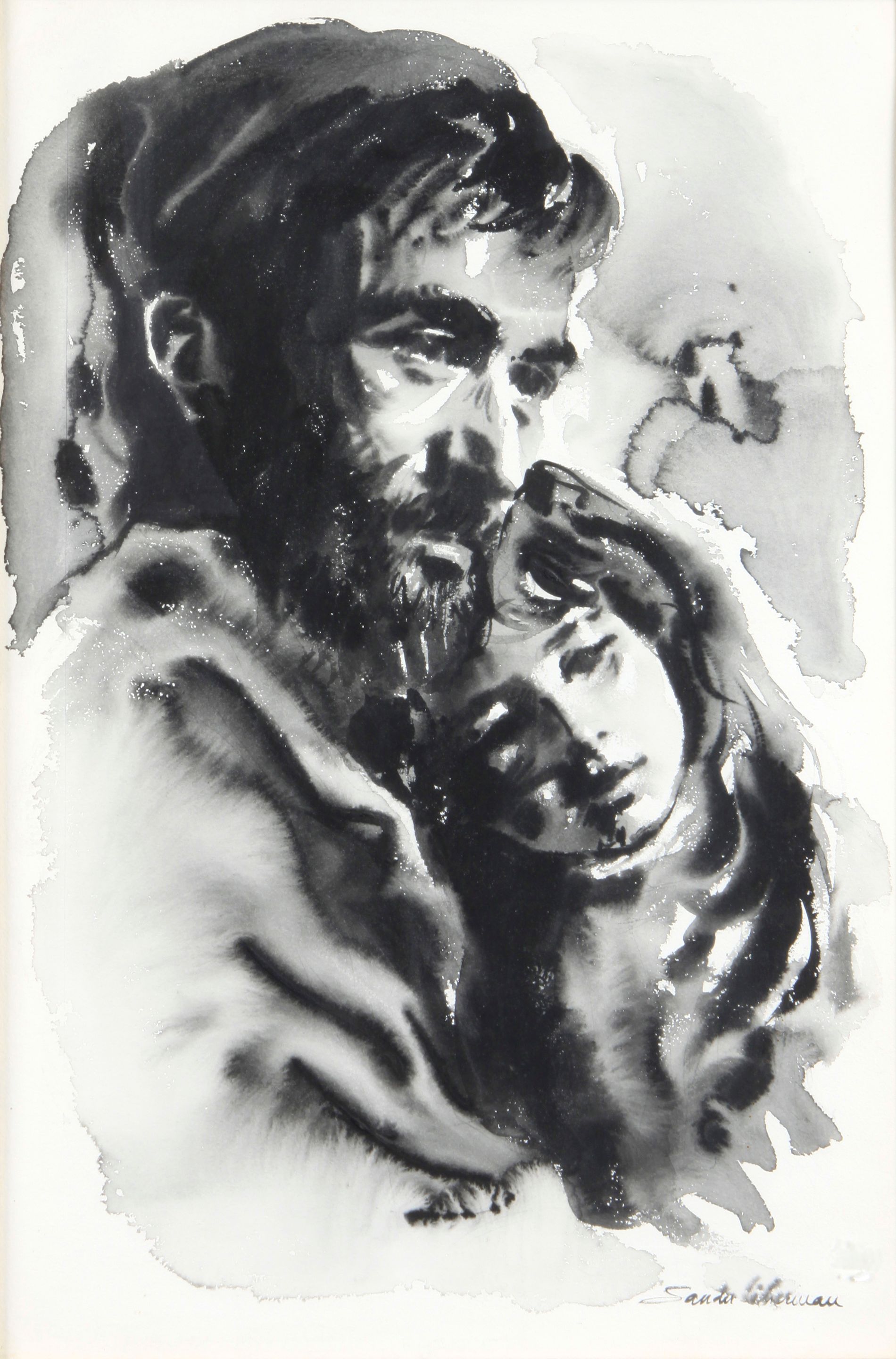 Portrait of Man and Young Girl