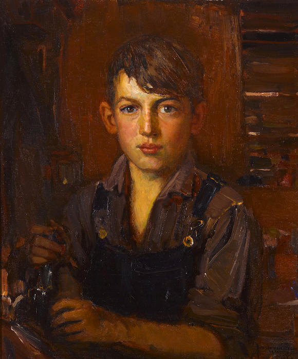 Bonhams : Joseph Kleitsch (1882-1931) Portrait of Eugene (The artist's ...