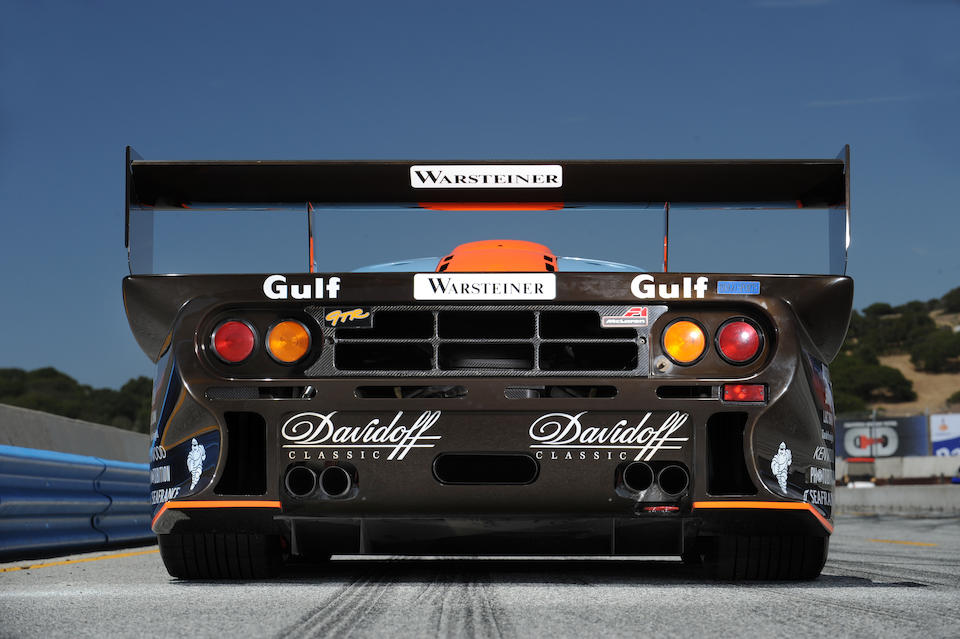 Bonhams The Ex Gtc Gulf Team Davidoff The Final Example Produced 1997 Mclaren F1 Gtr Longtail Fia Gt Endurance Racing Coupe Chassis No 028r