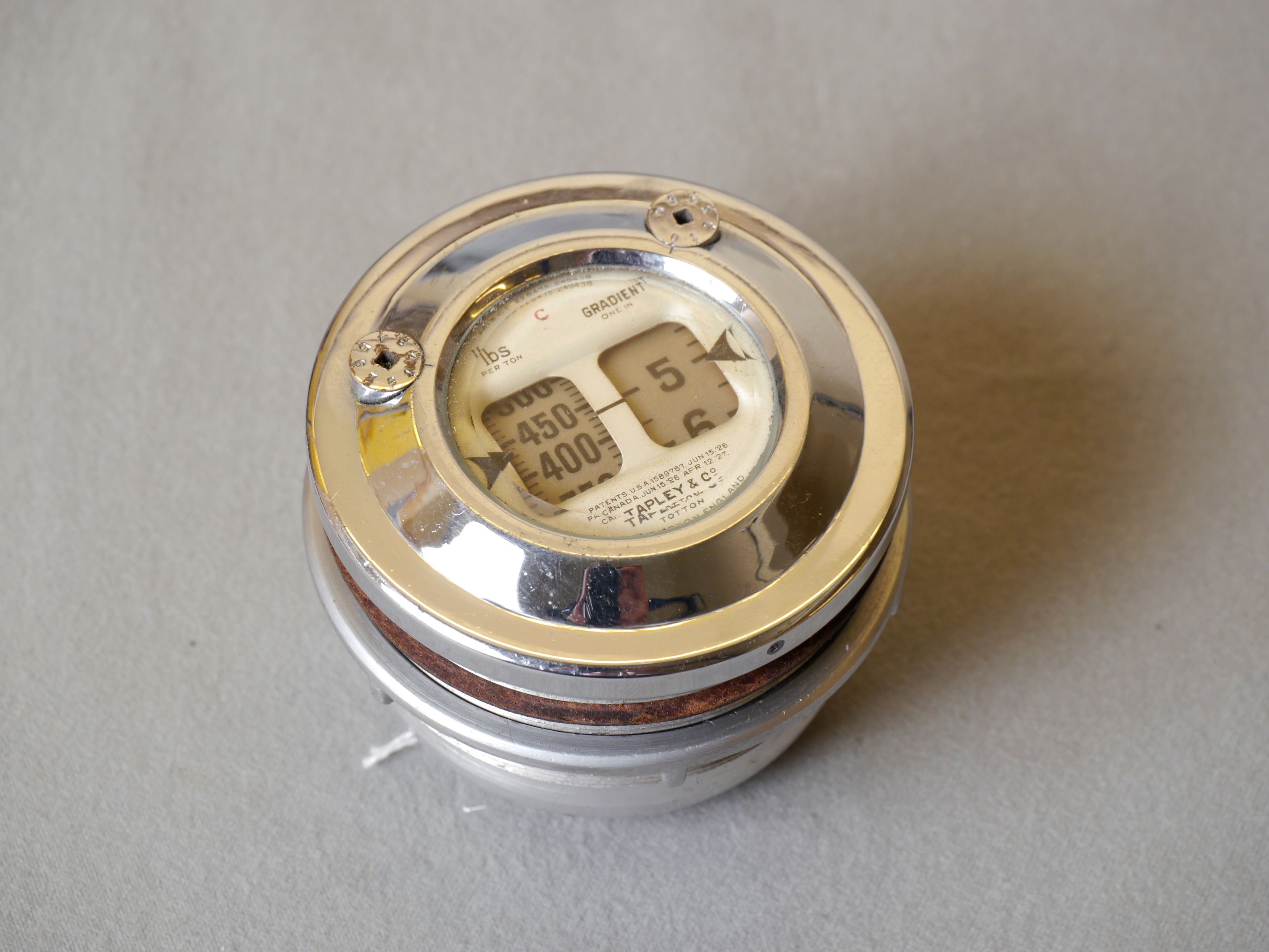 Bonhams Cars A Tapley brake force gradient meter,