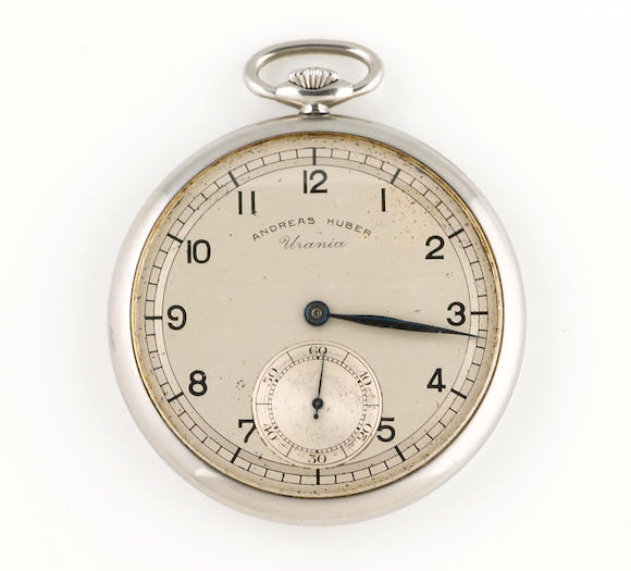 Bonhams : A staybrite open face pocket watch, International Watch Co ...