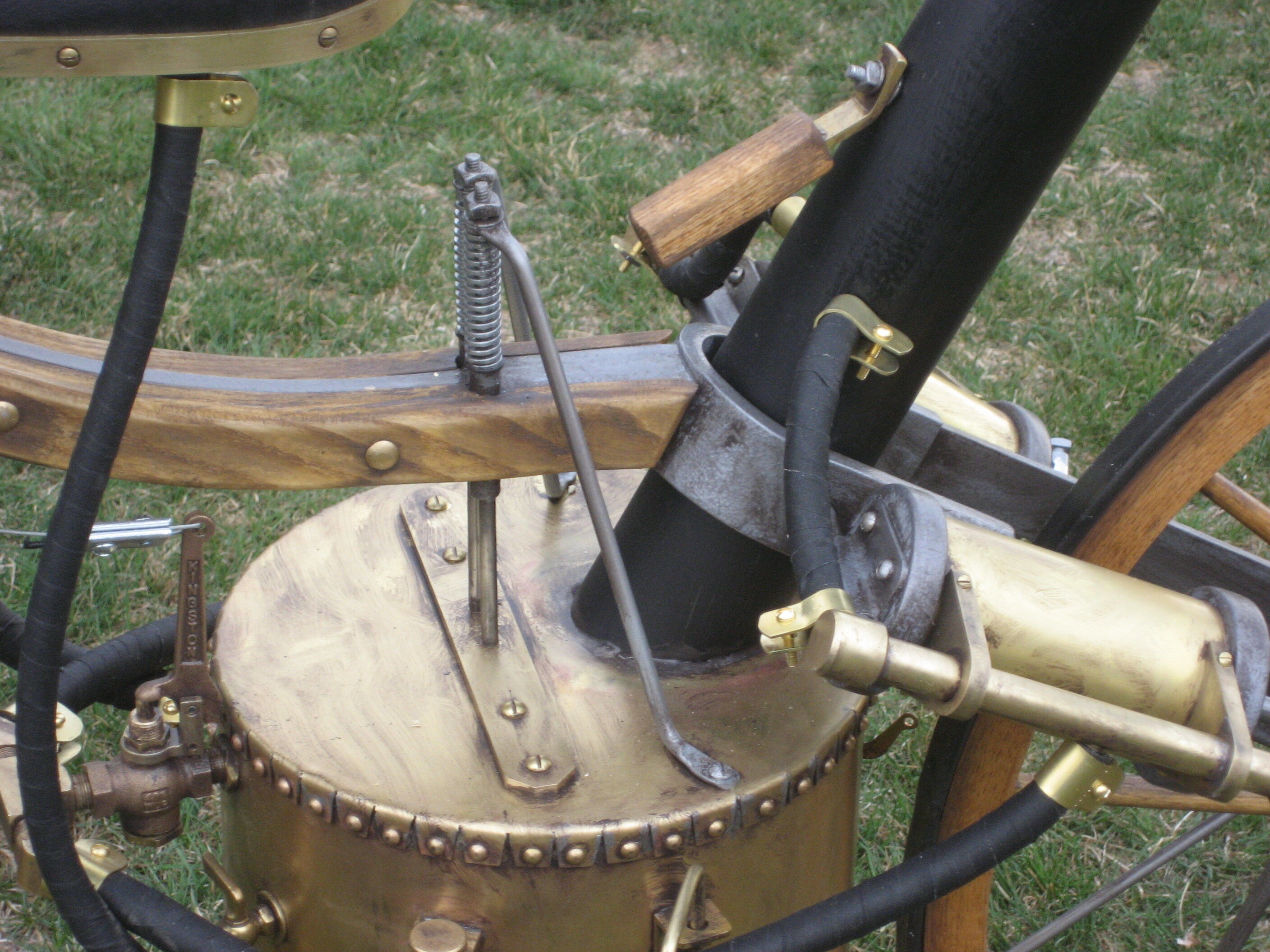 Bonhams A fine full size static replica of an 18671869 Roper steam