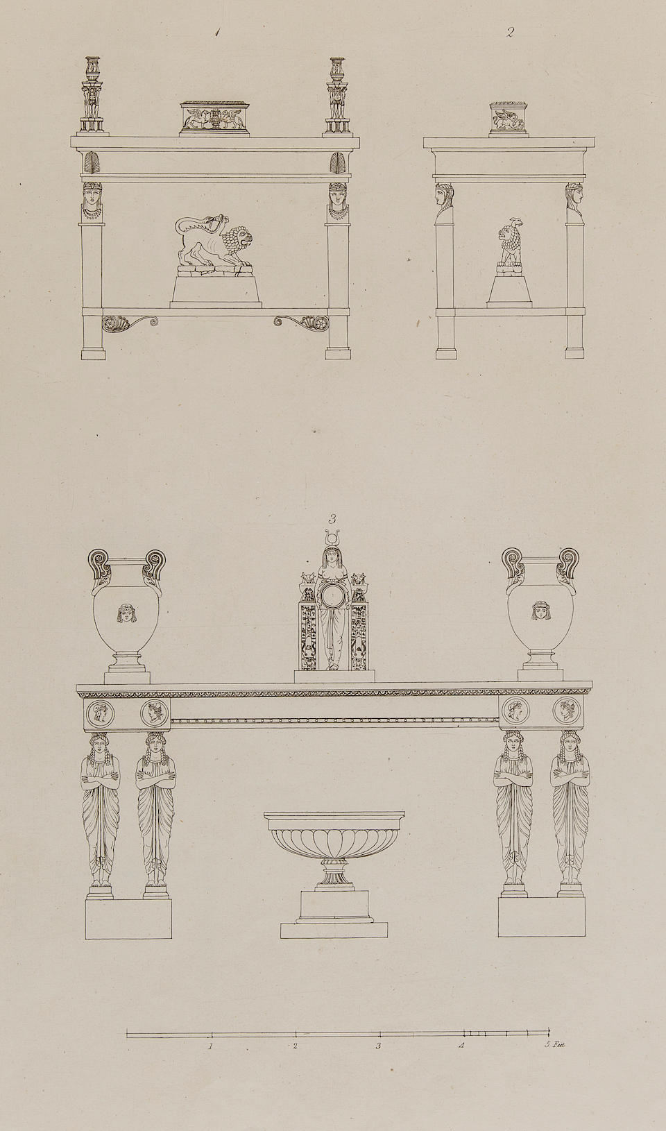 Bonhams Hope Thomas 1770 1831 Household Furniture And