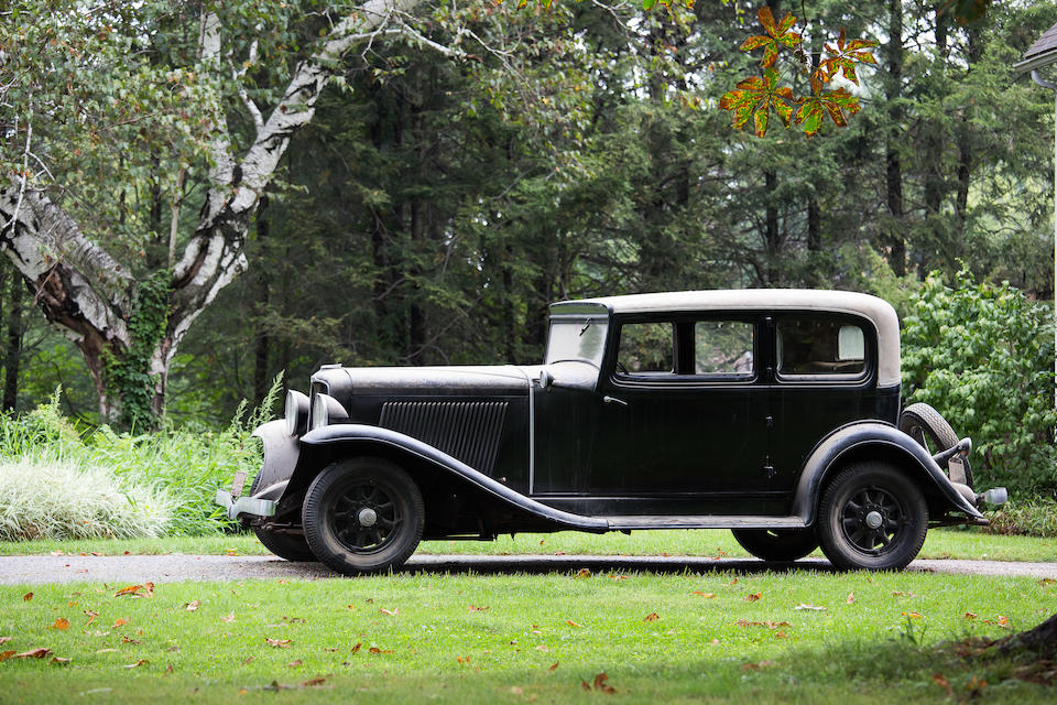 Bonhams 1931 Auburn Model 8 98 Brougham Chassis No 8 98 24760b Engine No Gu 59819