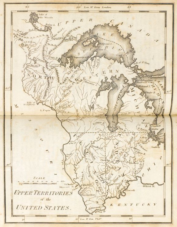 Bonhams CAREY, MATHEW. 17601839. Carey's American Pocket Atlas