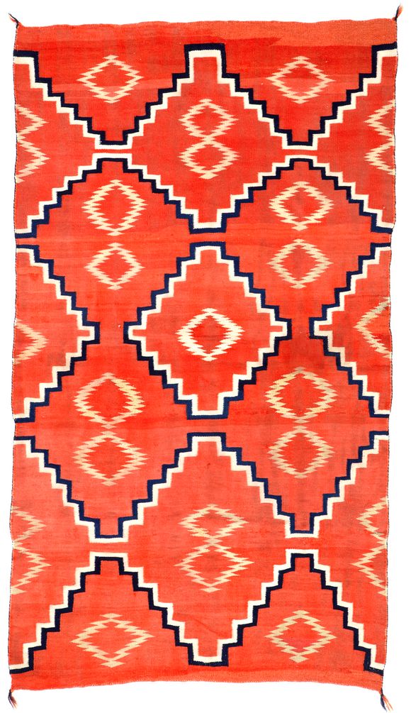 Bonhams A Navajo child's blanket