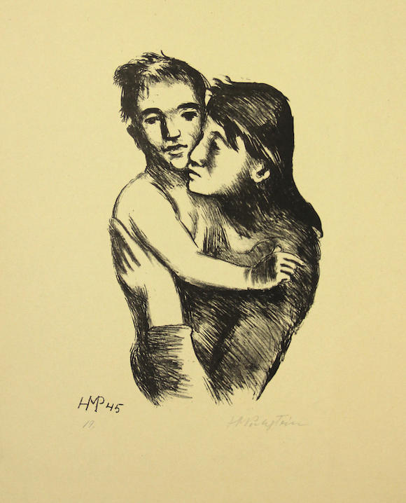 Bonhams : Max Pechstein (German, 1881-1955); Mutter und Sohn;