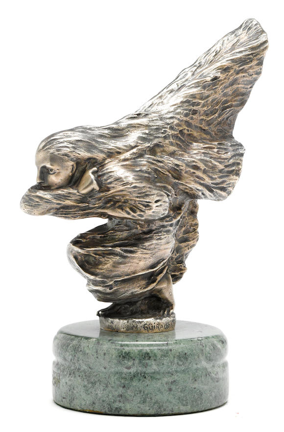 Bonhams : A Rare 'la Rafale' Mascot By M.guiraud-riviere, French, C 