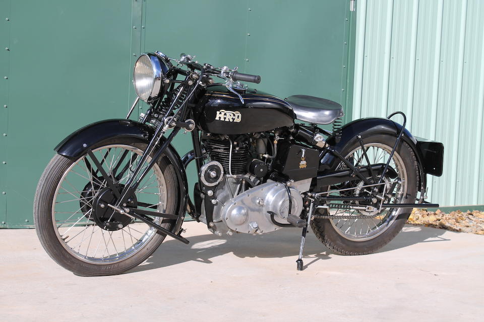 Bonhams : 1936 Vincent H.R.D. Series A 'Comet TTC' Special Frame no ...