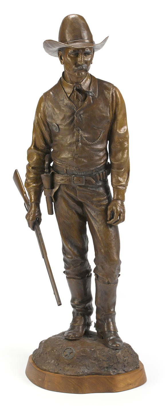 Bonhams : Douglas Van Howd (American, born 1935) Texas Ranger height ...