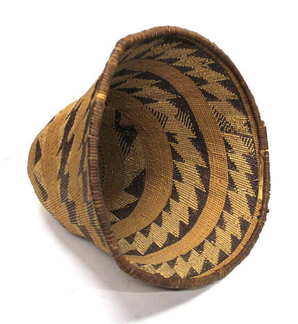 Bonhams A Pomo burden basket