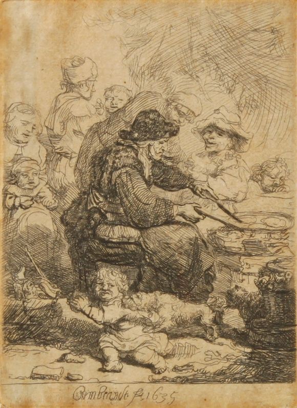 Bonhams Rembrandt Harmensz van Rijn (Dutch, 16061669); The Pancake