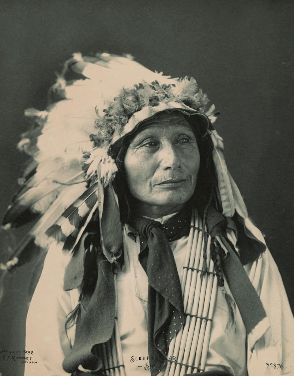 Bonhams : Frank A. Rinehart (1861-1928); Portraits of Native Americans ...