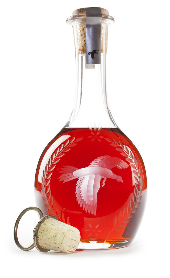 Bonhams Wild Turkey Wedgwood Crystal Decanter