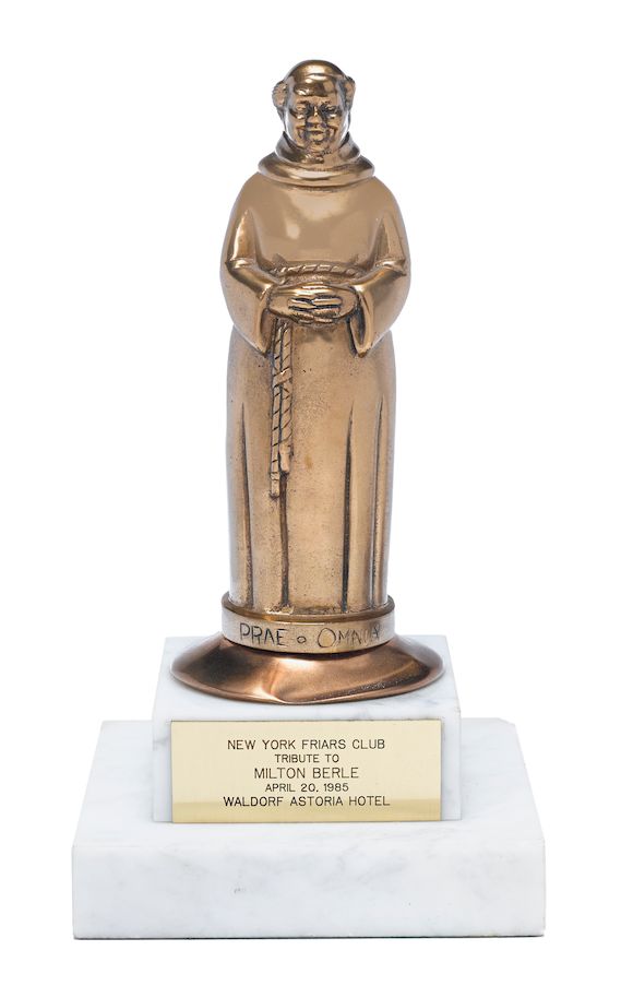 Bonhams A group of Milton Berle Friars Club awards and memorabilia