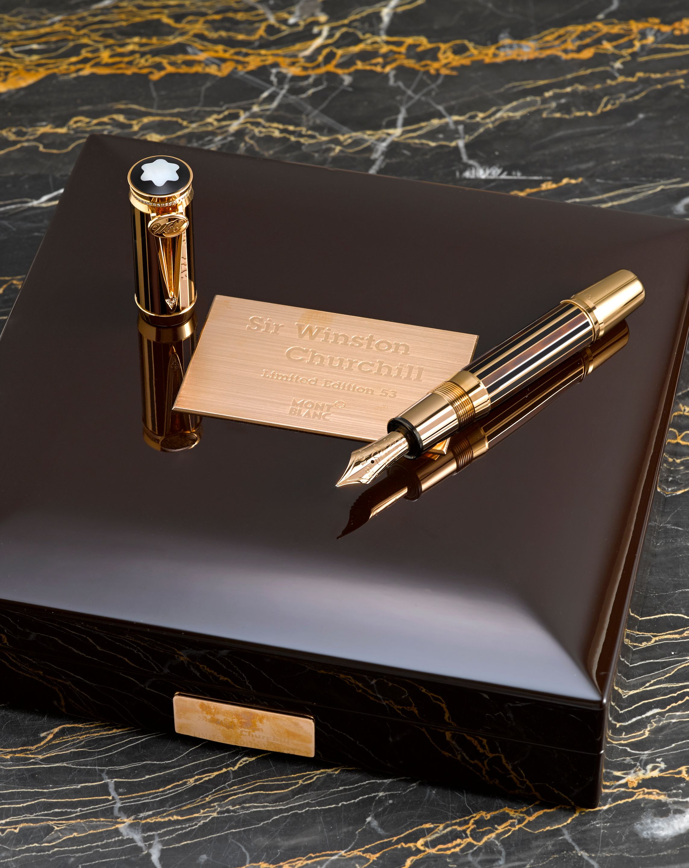 MONTBLANC Sir Winston Churchill Limited Edition 53 Fountain Pen