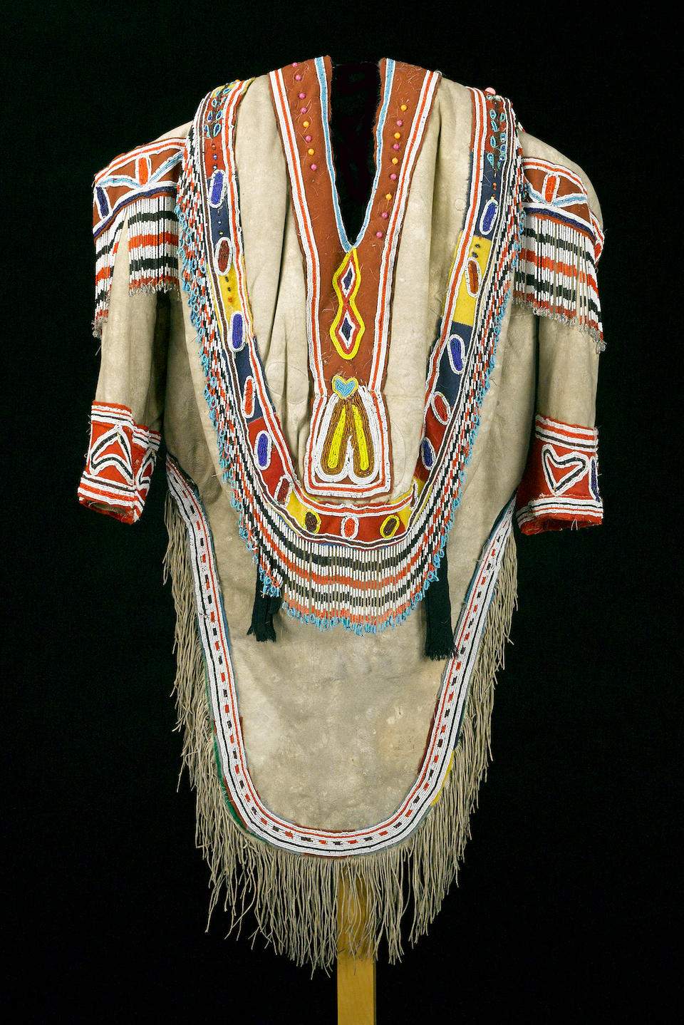 Bonhams : An Eskimo woman's beaded ceremonial parka