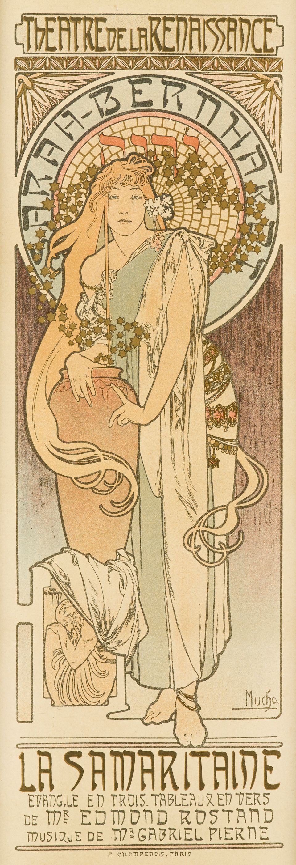 Bonhams Alphonse Mucha Czechoslovakian 1860 1939 La Dame Aux Camelias Gismonda La Samaritaine And Lorenzaccio From Les Maitres De L Afiche Circa 17