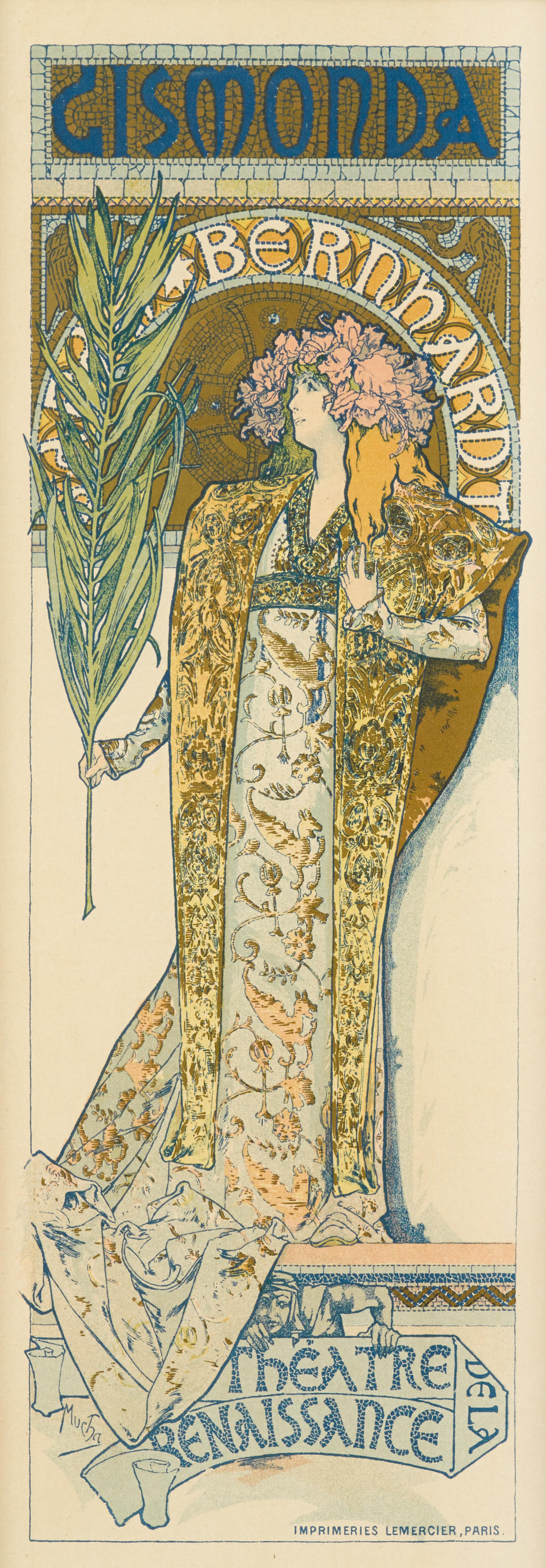 Bonhams : Alphonse Mucha (czechoslovakian, 1860-1939) La Dame Aux 